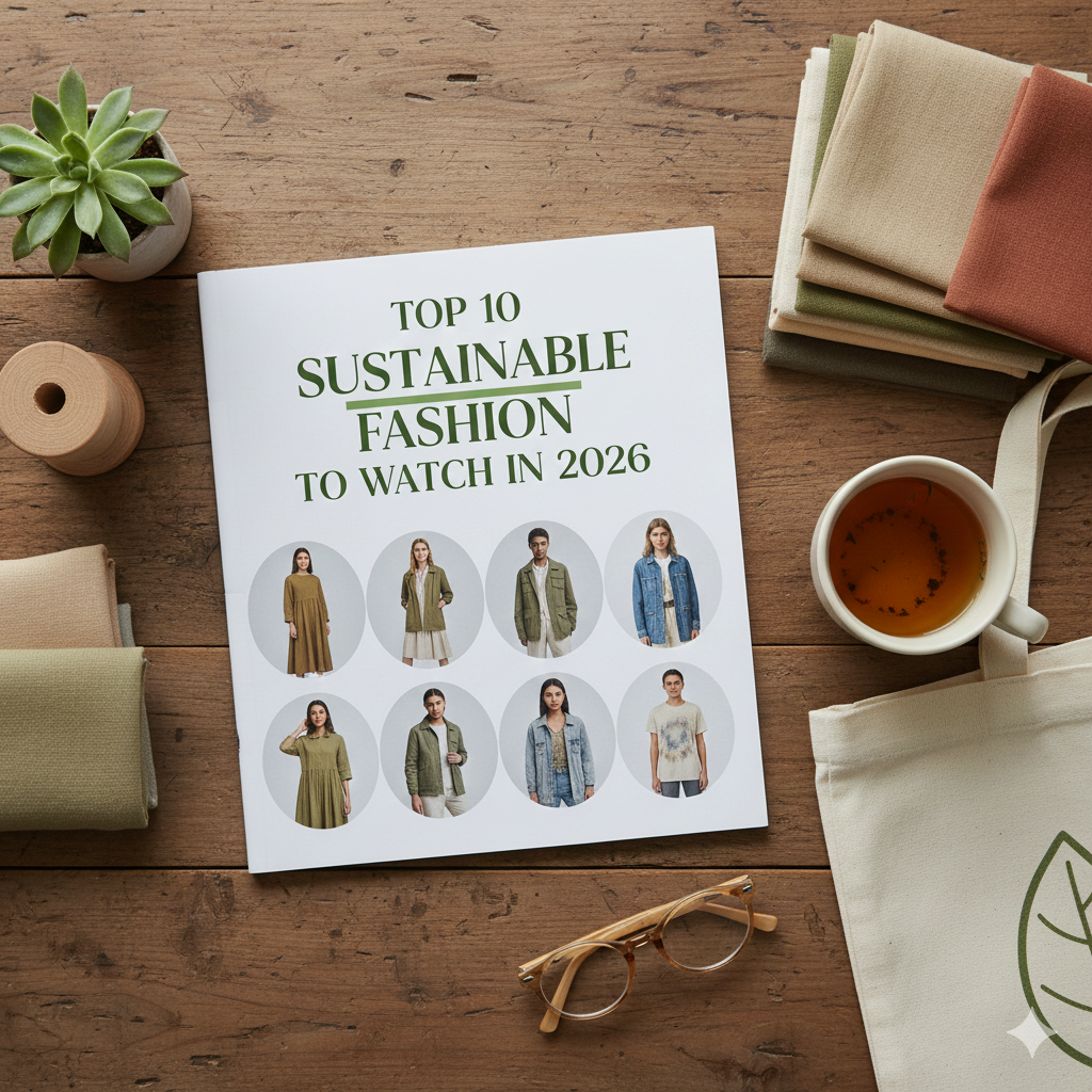 Sustainable fashion clothing and eco-friendly apparel made from organic and recycled materials